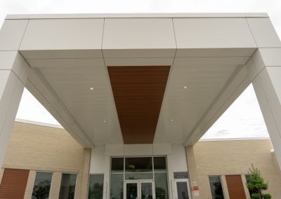 Tennessee Cancer Specialists longboard soffit and flush panel soffit image